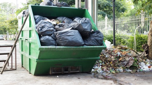 Balham Skip Hire team assisting with waste management